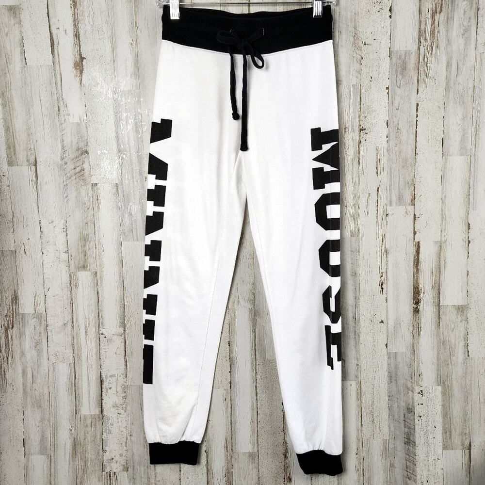 Disney Minnie Mouse Sweatpant Jogger White Size Small